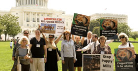 Advocates at Taking Action for Animals Lobby Day 2009