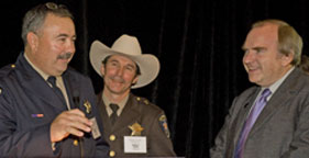 Dona Ana County, N.M., Sheriff Todd Garrison and N.M. Attorney General Gary King honored at Humane Law Enforcement Awards