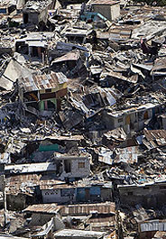 Damage from the Jan. 12 earthquake in Haiti