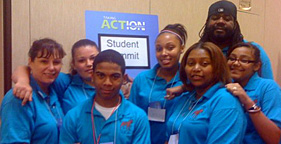 Members of Opportunities for Action at TAFA Student Summit