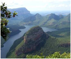 Blyde River Canyon, one of South Africa's natural wonders