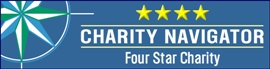 Charity Navigator four-star logo