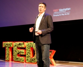 Wayne Pacelle speaking at TEDxManhattan event